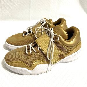 Nike Jordan J23 Gold Metallic Cross Trainer Sneakers Athletic 854557-700 Size 10